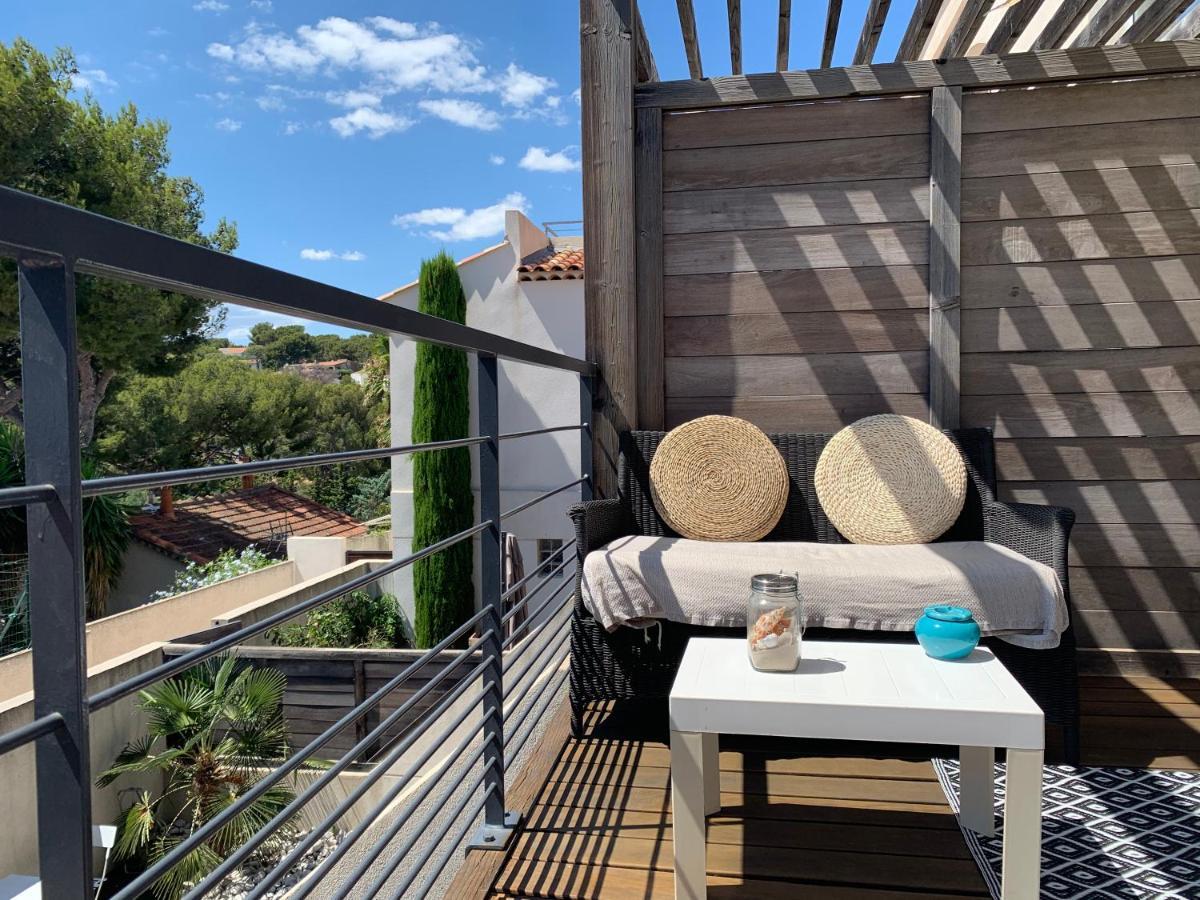 Ferienwohnung Le Grand Bleu Cassis Exterior foto